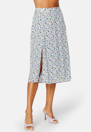 Nya HW Slit Midi Skirt