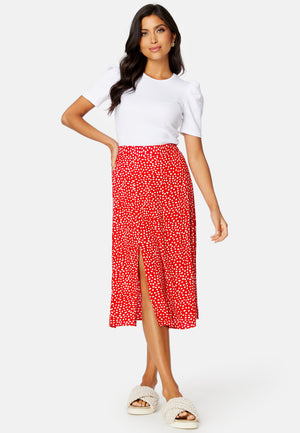 Nya HW Slit Midi Skirt
