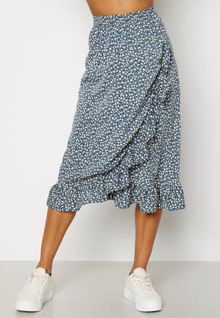 Olivia Long Wrap Skirt