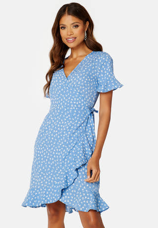 Olivia S/S Wrap Dress