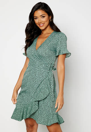 Olivia S/S Wrap Dress