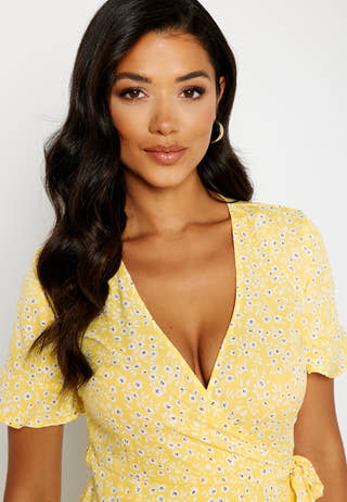 Olivia S/S Wrap Dress