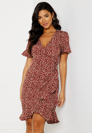 Olivia S/S Wrap Dress