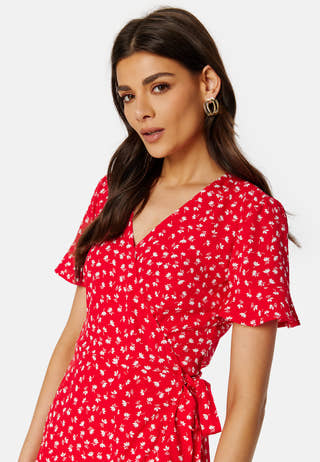 Olivia S/S Wrap Dress