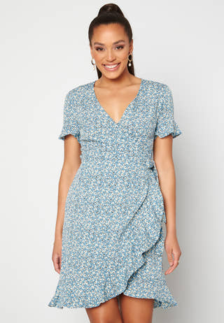 Olivia S/S Wrap Dress