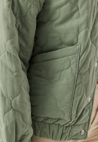 Onlaime L/S CORD QUILT JACKET
