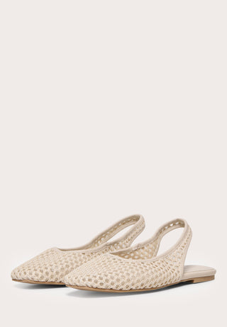 Onlakira-7 Woven Slingback Ballerina