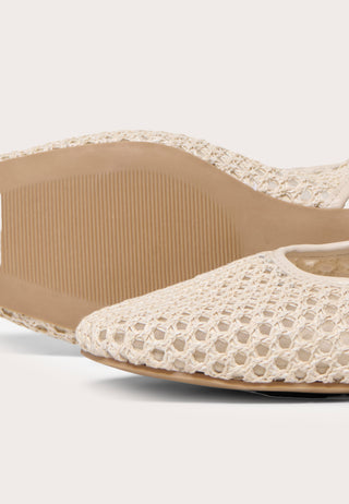 Onlakira-7 Woven Slingback Ballerina