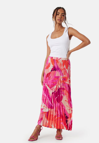 Onlalma life poly plisse skirt