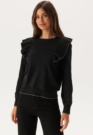 Onlama Life Ls O-neck Ruffle