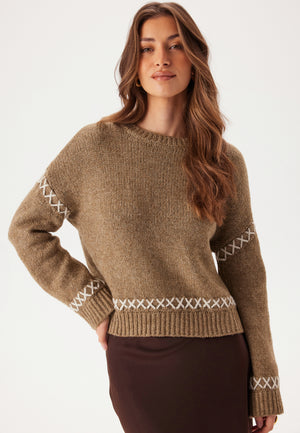Onlamanda Life Ls O-neck Detai