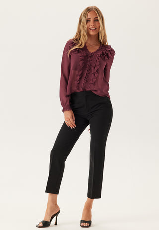 Onlanina Life Ls Ruffel V-neck