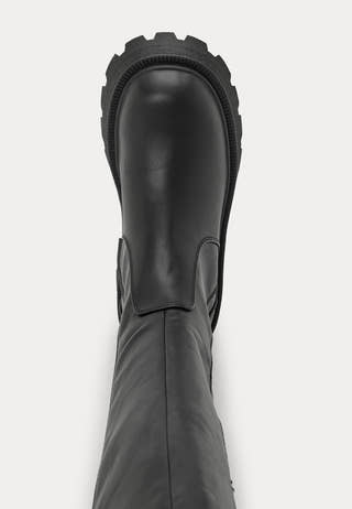 Onlbanyu-9 Pu High Chunky Boot