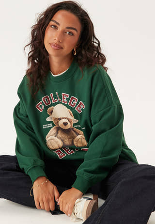 Onlbila L/S BEAR O-NECK SWT