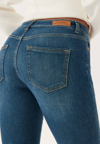 Onlblush Mid Flared Dnm Rea260