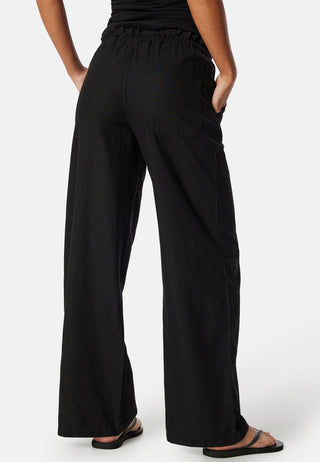 Onlcaro Wide Linen Bl Pant