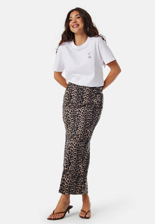 Onlcilla-ankle Long Slit Skirt