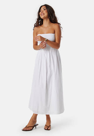 Onlclaudia Smock Tube Dress