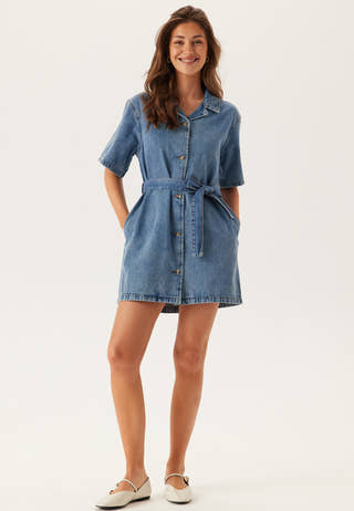 Onlellie Ss Mini Belt Dress