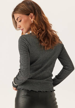 Onlemma Life Ls Glitter Top