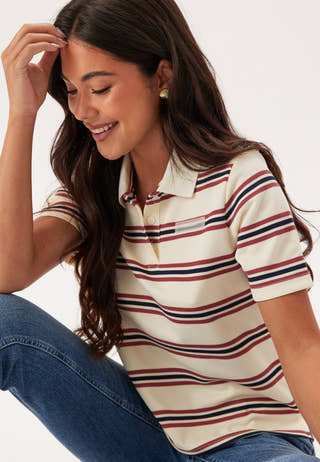 Onlevie S/S Polo Top