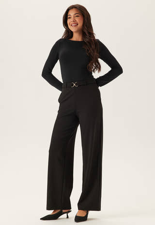 Onlgala Life Hw Belt Wide Pant