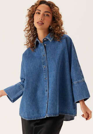 Onlgrace 3/4 DNM SHIRT