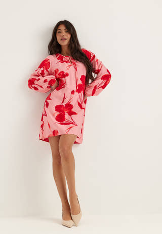 Onlhyaci L/S STRING SHORT DRESS