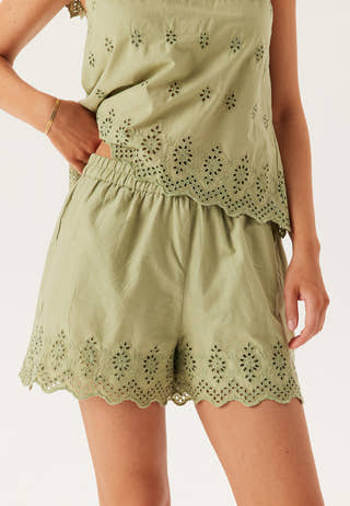 Onllou Life Emb Loose Shorts