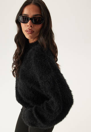 Onllulu Ls Rib Highneck Cc Knt