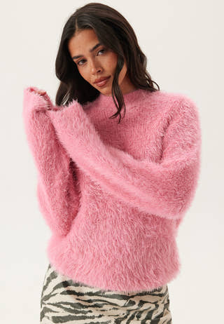 Onllulu Ls Rib Highneck Cc Knt