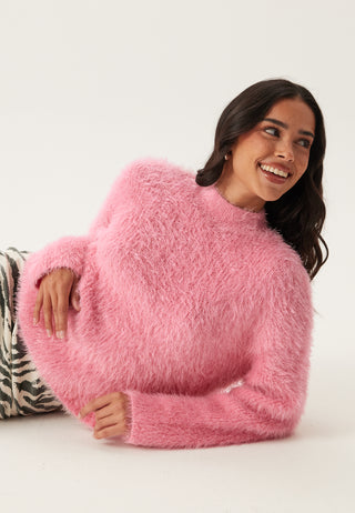 Onllulu Ls Rib Highneck Cc Knt