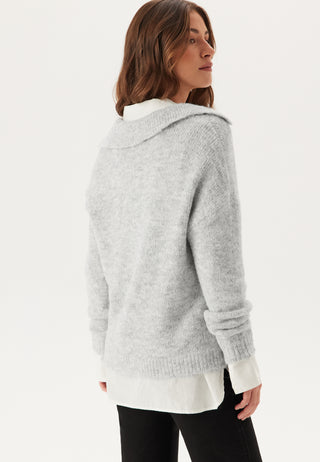 Onlmaggie Life Ls Split Neck