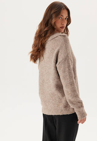 Onlmaggie Life Ls Split Neck