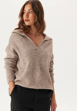 Onlmaggie Life Ls Split Neck