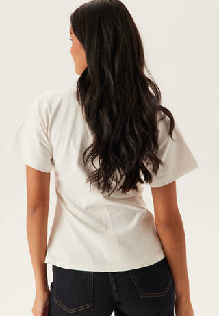 Onlmarie Life S/S RUCHING TOP