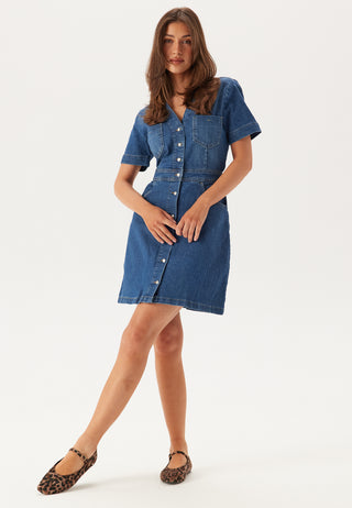 Onlmelanie S/S FITTED DRESS DN