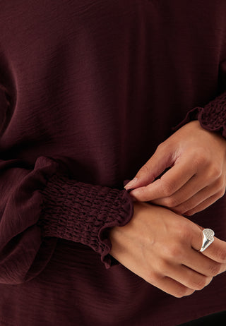 Onlmette V-Neck Smock Top