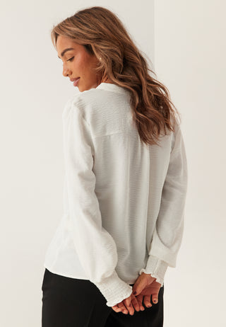 Onlmette V-Neck Smock Top