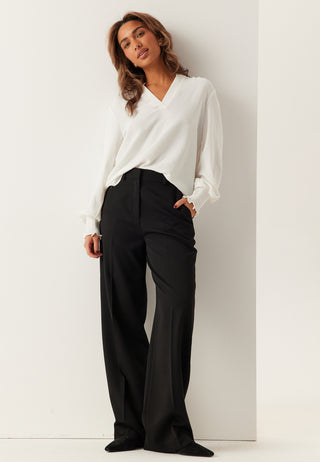 Onlmette V-Neck Smock Top