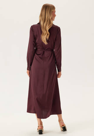 Onlmika Vis Satin L/S LONG DRE