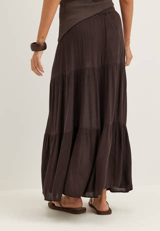 Onlmikka Long Skirt Wvn Noos