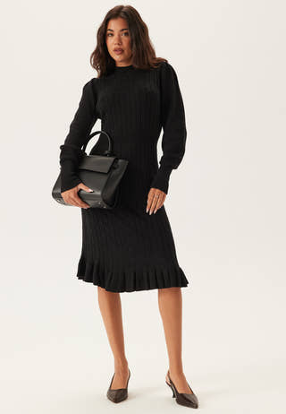 Onlnadia Ls Cable Dress Cs Knt