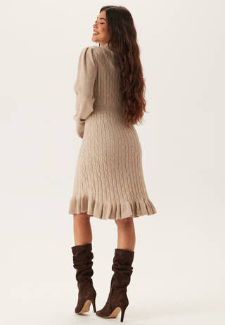 Onlnadia Ls Cable Dress Cs Knt