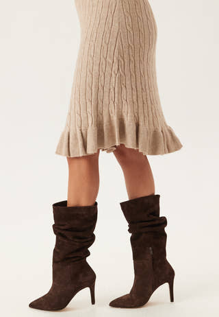 Onlnadia Ls Cable Dress Cs Knt