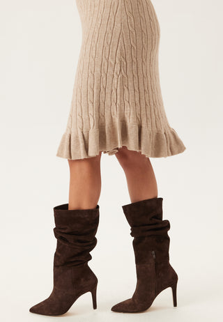 Onlnadia Ls Cable Dress Cs Knt