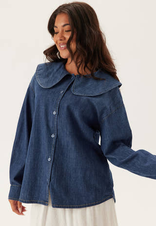 Onlnala L/S COLLAR DNM COLLAR