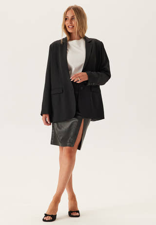 Onloline Faux Leather Skirt