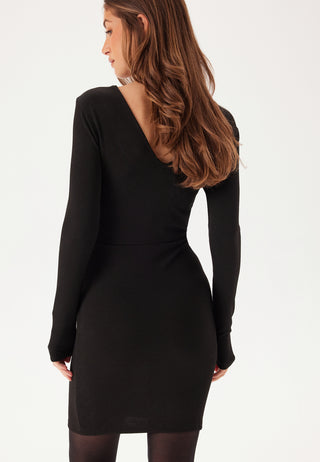 Onlqueen L/S GLITTER TWIST DRE