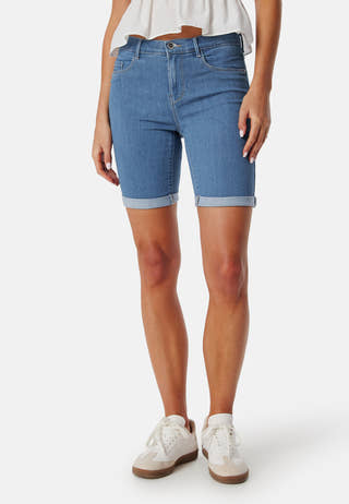 Onlrain Life Mid Denim Shorts